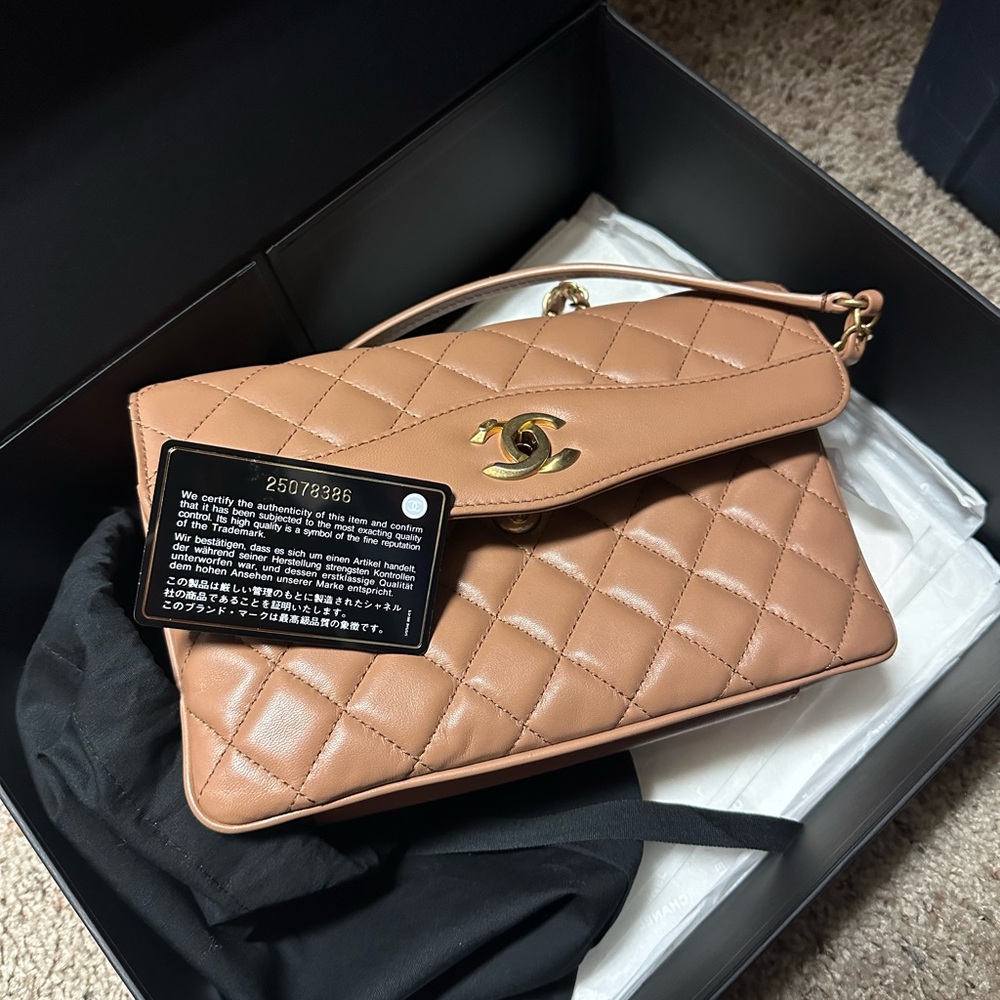 Chanel lambskin crossbody